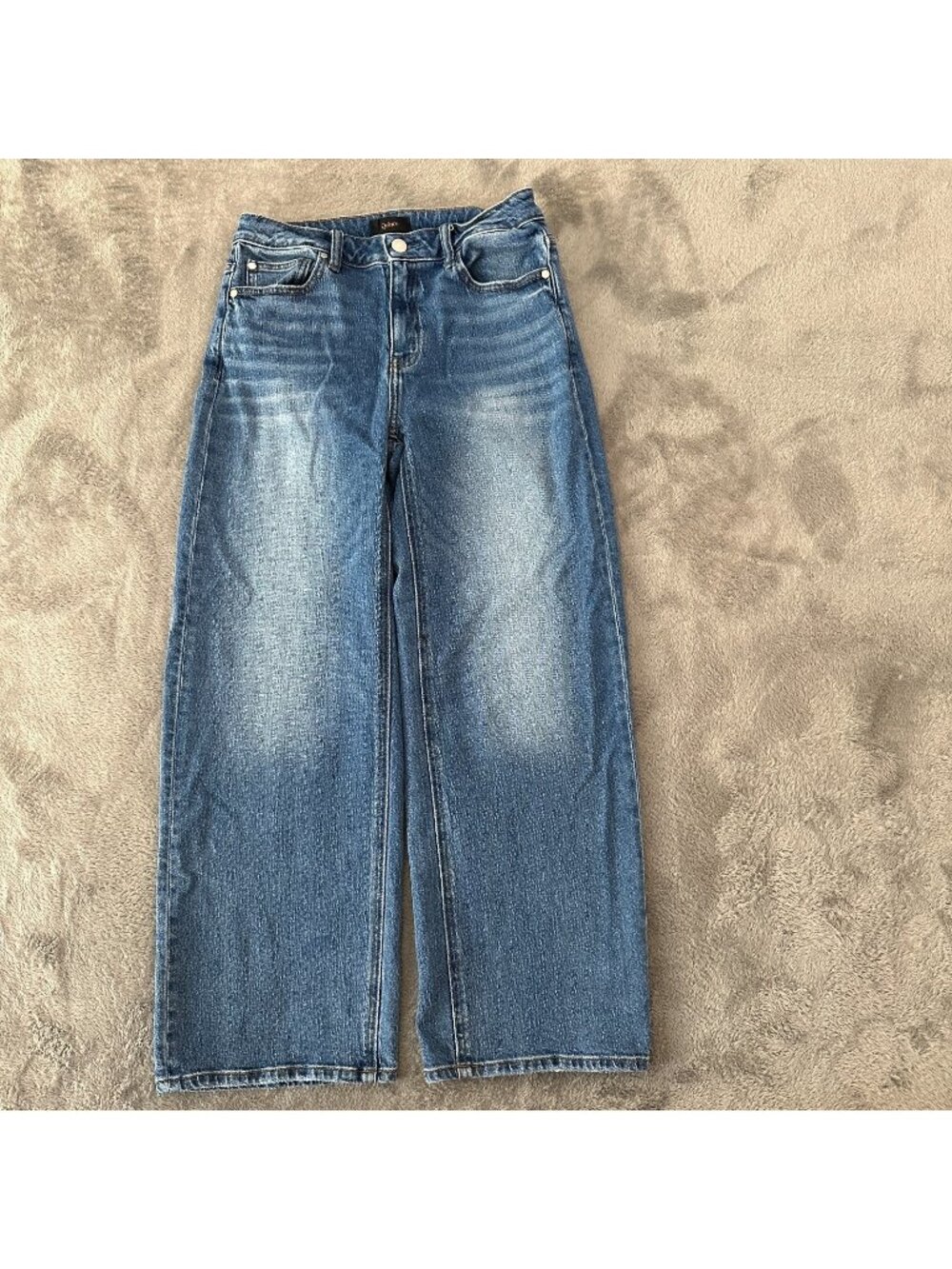 Quince Bella High Rise Stretch Relaxed Straight Leg Jeans Women's size 28